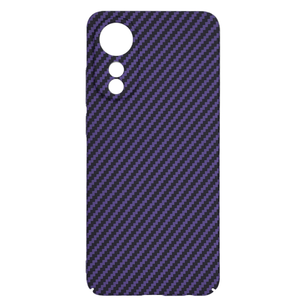 Калъф за Oppo A78 4G, Techsuit, Carbonite FiberShell, Лилав