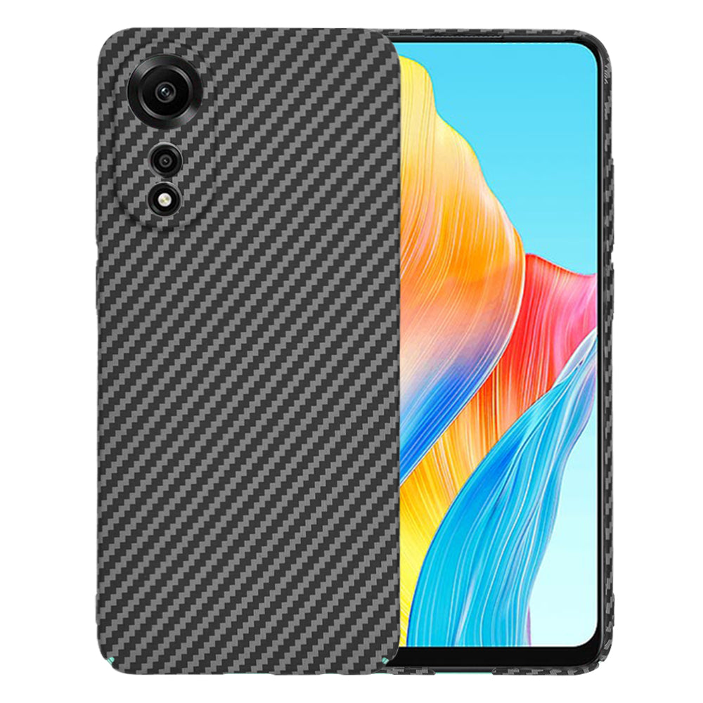 Калъф за Oppo A78 4G, Techsuit, Carbonite FiberShell, Черен
