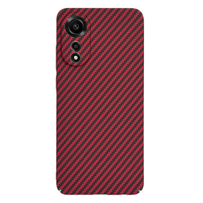 Калъф за Oppo A78 4G, Techsuit, Carbonite FiberShell, Червен
