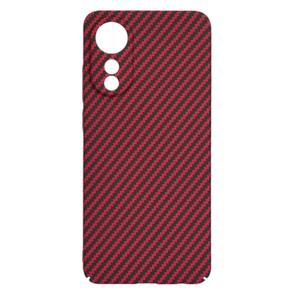 Калъф за Oppo A78 4G, Techsuit, Carbonite FiberShell, Червен