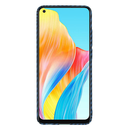 Калъф за Oppo A78 4G, Techsuit, Carbonite FiberShell, Тюркоаз