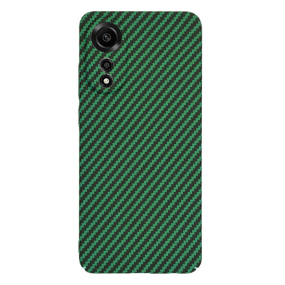 Калъф за Oppo A78 4G, Techsuit, Carbonite FiberShell, Зелен