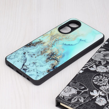 Калъф за Oppo A78 4G, Techsuit, Glaze, Син