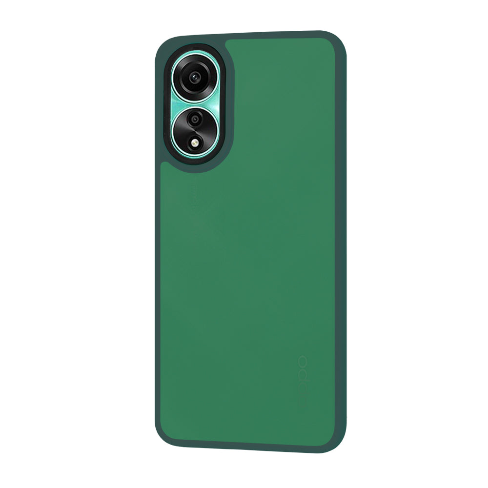 Калъф за Oppo A78 4G, Techsuit, HaloFrost, Зелен