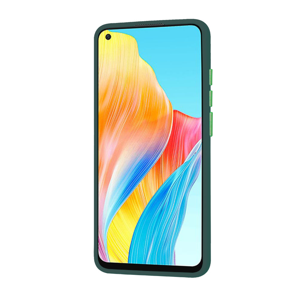 Калъф за Oppo A78 4G, Techsuit, HaloFrost, Зелен