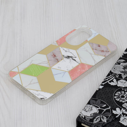 Калъф за Oppo A78 4G, Techsuit, Marble, Лилав