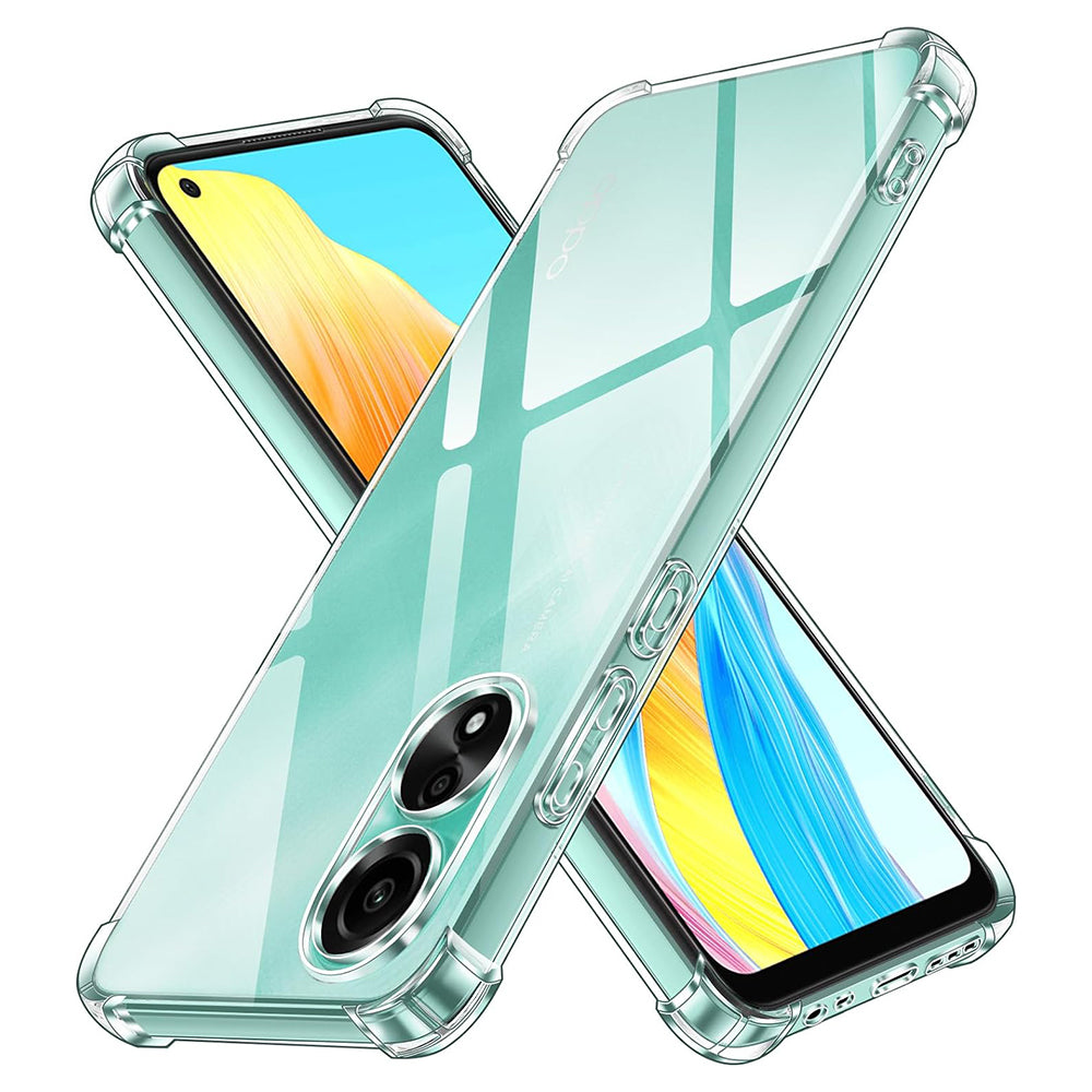 Калъф за Oppo A78 4G, Techsuit, Shockproof Clear, Прозрачен