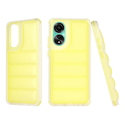 Калъф за Oppo A78 4G, Techsuit, Wave Shield, Жълт