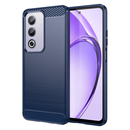 Калъф за Oppo A80, Techsuit, Карбон, Син