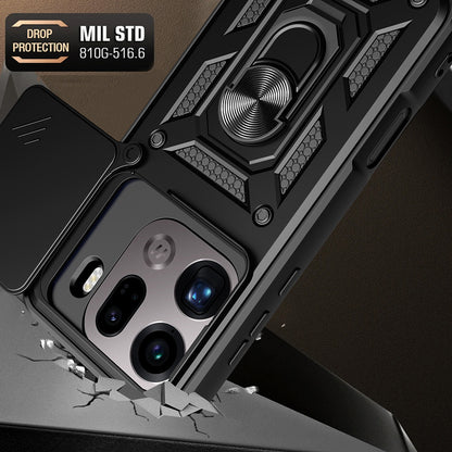 Калъф за Oppo Find X9 Pro, Techsuit, CamShield, Черен