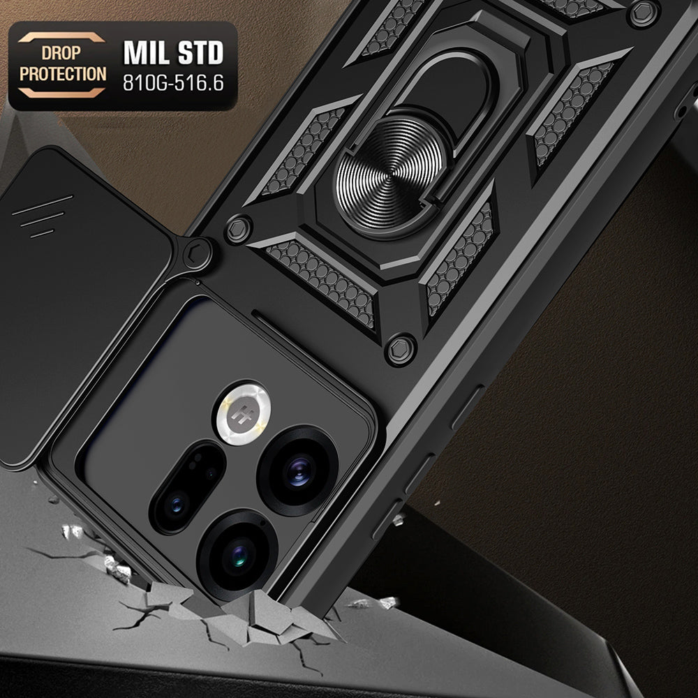 Калъф за Oppo Find X9, Techsuit, CamShield, Черен