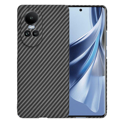 Калъф за Oppo Reno10 / Reno10 Pro, Techsuit, Carbonite FiberShell, Черен