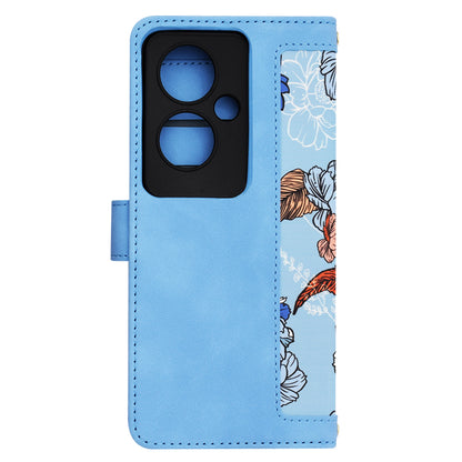 Калъф за Oppo Reno11 F, Techsuit, FlipCraft, Син