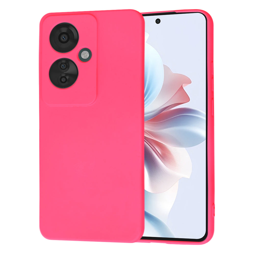 Калъф за Oppo Reno11 F, Techsuit, SoftFlex, Тъмнорозов