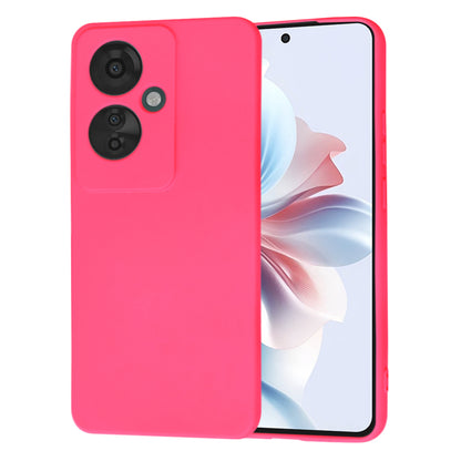 Калъф за Oppo Reno11 F, Techsuit, SoftFlex, Тъмнорозов