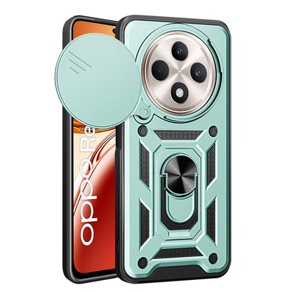 Case for Oppo Reno12 FS 5G / Reno12 FS 4G / Reno12 F 4G / Reno12 F, Techsuit, CamShield, Green