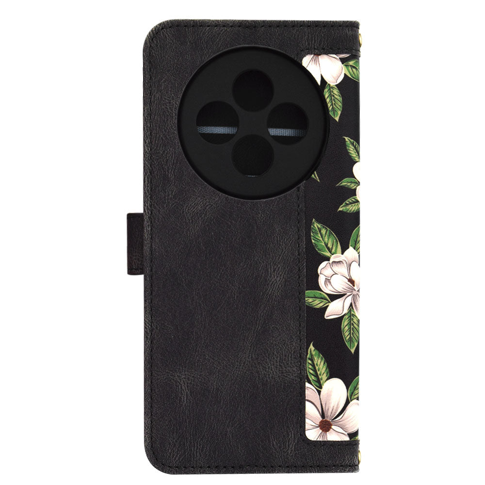 Калъф за Oppo Reno12 FS 5G / Reno12 FS 4G / Reno12 F 4G / Reno12 F, Techsuit, FlipCraft, Черен