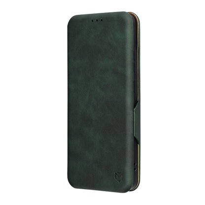 Калъф за Oppo Reno12 FS 5G / Reno12 FS 4G / Reno12 F 4G / Reno12 F, Techsuit, Safe Wallet Plus, Зелен