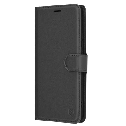 Калъф за Oppo Reno13 FS 5G / Reno13 F 4G / Reno13 F, Techsuit, кожен портфейл, черен