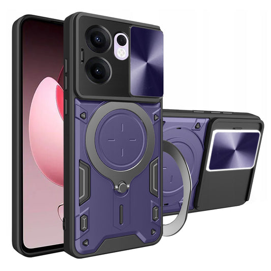 Калъф за Oppo Reno13 FS 5G / Reno13 F 4G / Reno13 F, Techsuit, CamGuard Pro, Лилав