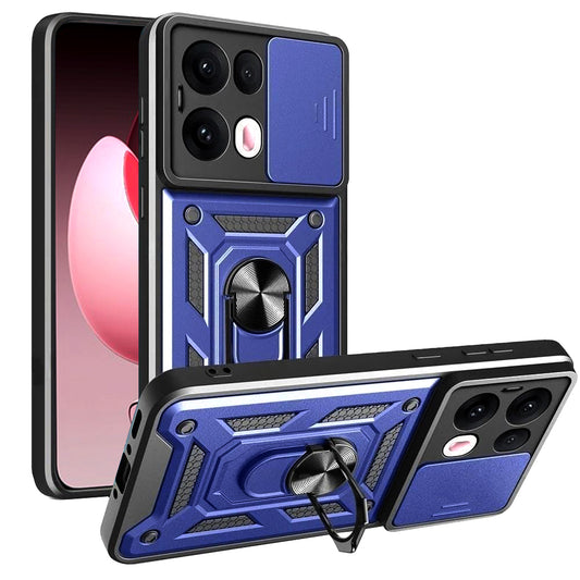Калъф за Oppo Reno13 Pro, Techsuit, CamShield, Син