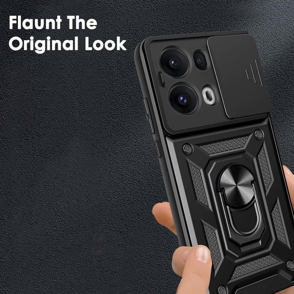 Калъф за Oppo Reno13 Pro, Techsuit, CamShield, Розов