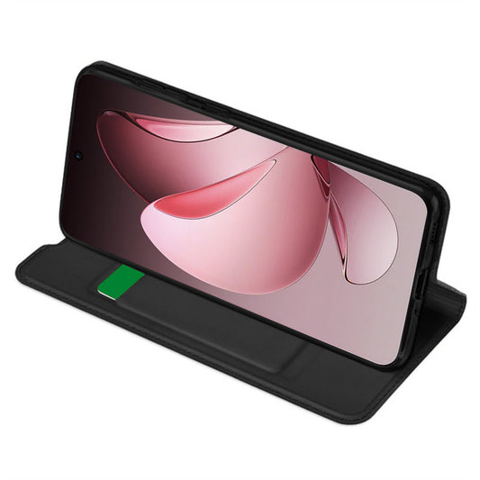Калъф за Oppo Reno13 Pro, Techsuit, Magskin Book, Черен