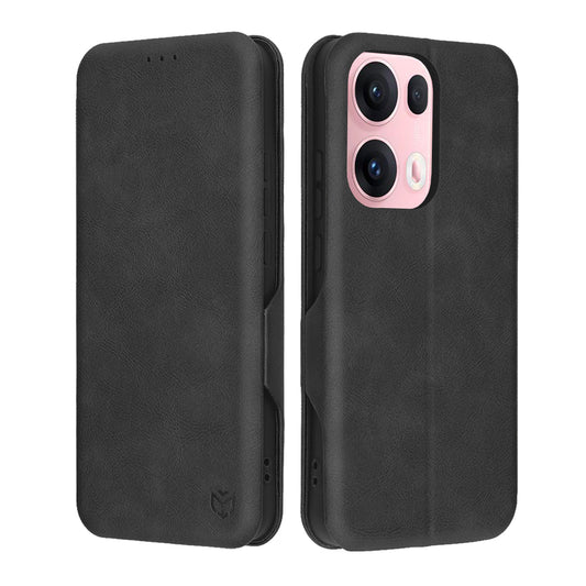 Калъф за Oppo Reno13 Pro, Techsuit, Safe Wallet Plus, Черен