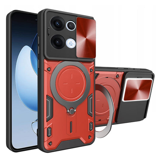 Калъф за Oppo Reno13, Techsuit, CamGuard Pro, Червен