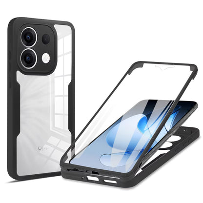 Калъф за Oppo Reno13, Techsuit, ColorVerse 360, Черен