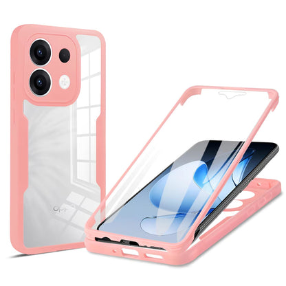 Калъф за Oppo Reno13, Techsuit, ColorVerse 360, Розов