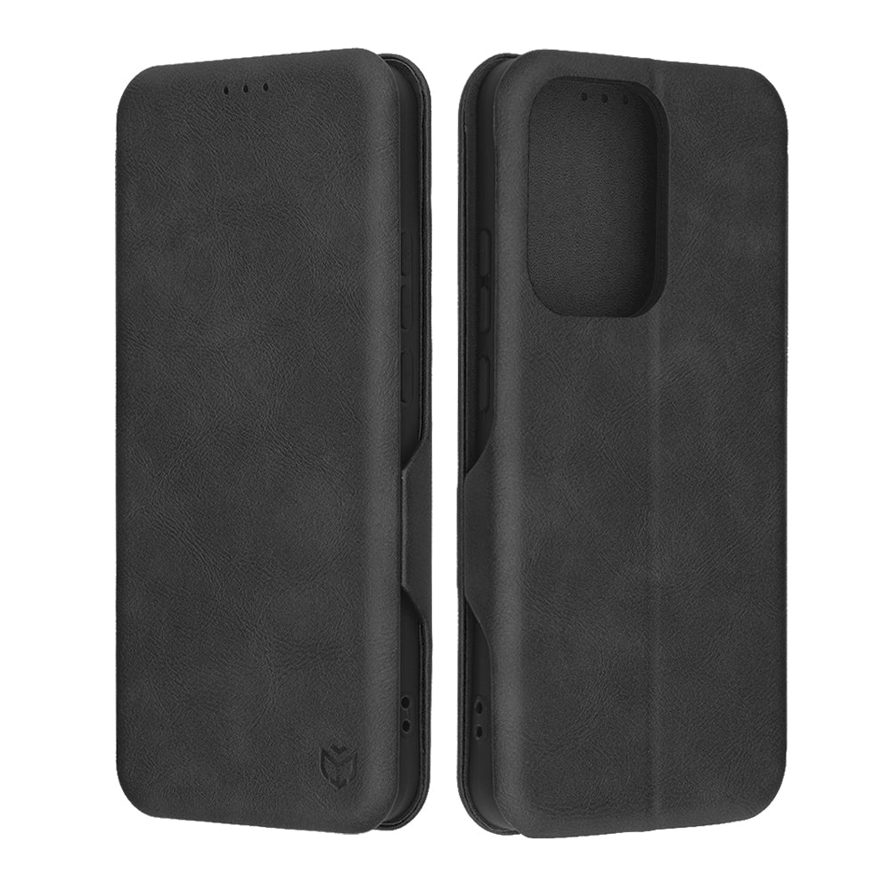 Калъф за Oppo Reno13, Techsuit, Safe Wallet Plus, Черен