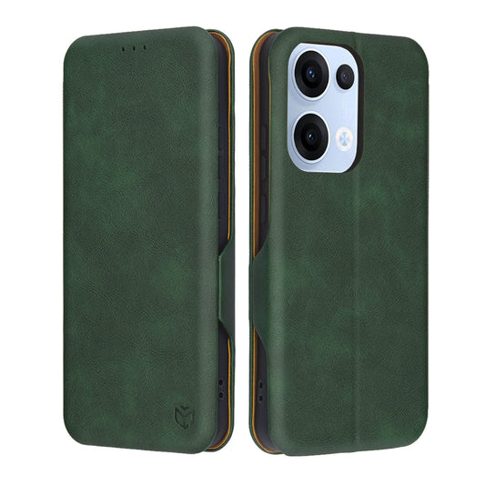 Калъф за Oppo Reno13, Techsuit, Safe Wallet Plus, Зелен