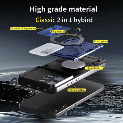 Калъф за Oppo Reno14, Techsuit, CamGuard Pro, Син