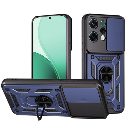 Калъф за Oppo Reno14, Techsuit, CamShield, Син
