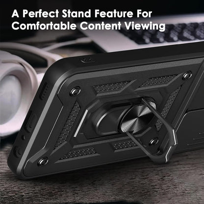 Калъф за Oppo Reno14, Techsuit, CamShield, Син