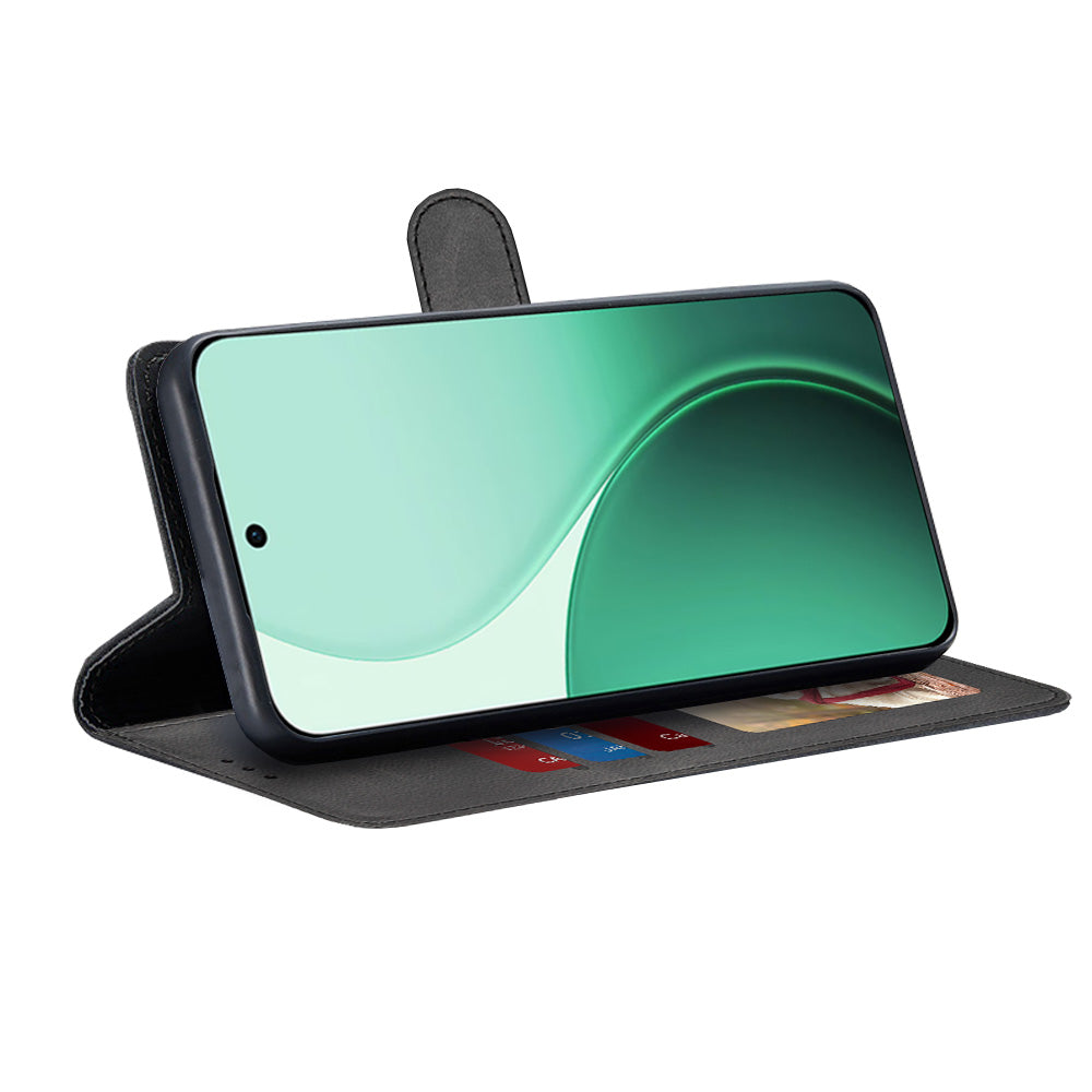 Калъф за Oppo Reno14, Techsuit, Diary Book, Черен