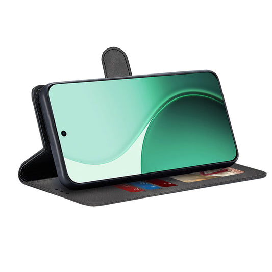 Калъф за Oppo Reno14, Techsuit, Diary Book, Черен