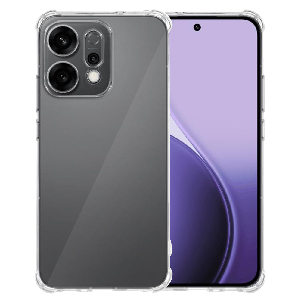Калъф за Oppo Reno14, Techsuit, Shockproof Clear, Прозрачен