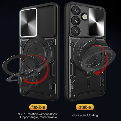 Калъф за Oppo Reno15 FS / Reno15 F, Techsuit, CamGuard Pro, Черен