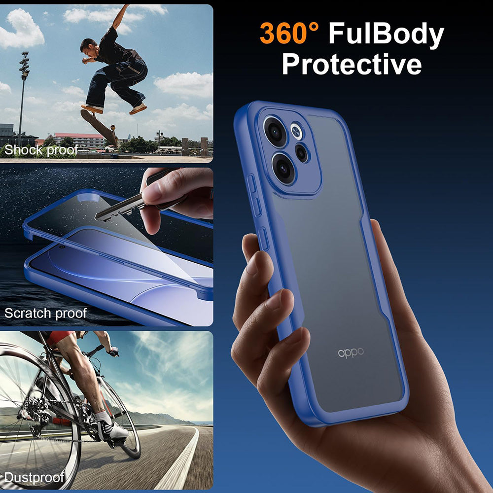 Калъф за Oppo Reno15 FS / Reno15 F, Techsuit, ColorVerse 360, Черен