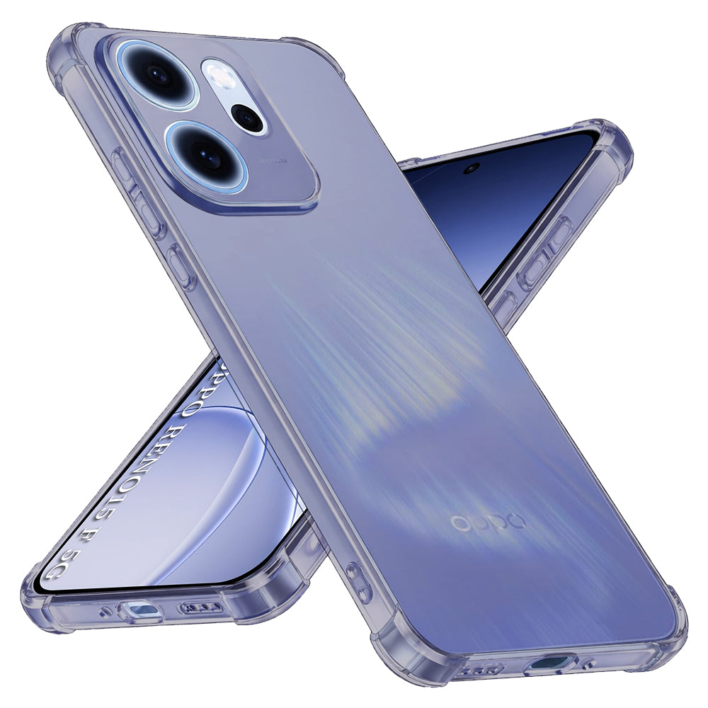 Калъф за Oppo Reno15 FS / Reno15 F, Techsuit, Shockproof Clear, Черен