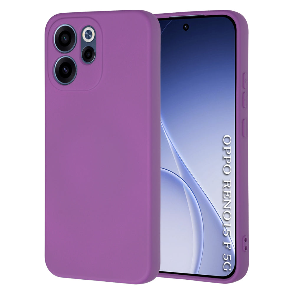 Калъф за Oppo Reno15 FS / Reno15 F, Techsuit, SoftFlex, Лилав