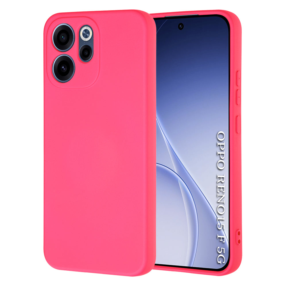 Калъф за Oppo Reno15 FS / Reno15 F, Techsuit, SoftFlex, Тъмнорозов