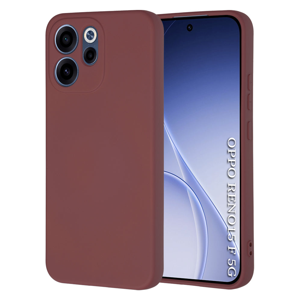 Калъф за Oppo Reno15 FS / Reno15 F, Techsuit, SoftFlex, Бордо