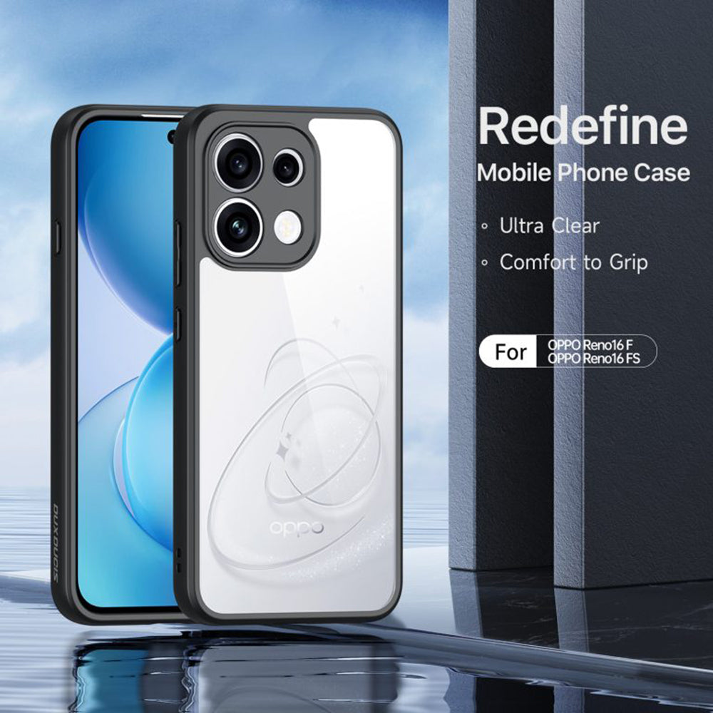 Калъф за Oppo Reno16 F / Reno16 FS, DUX DUCIS, Aimo, Черен