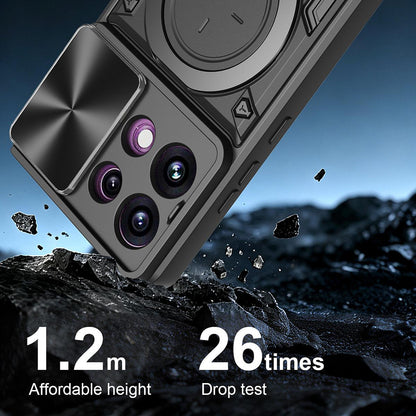 Калъф за Oppo Reno16 F / Reno16 FS, Techsuit, CamGuard Pro, Черен