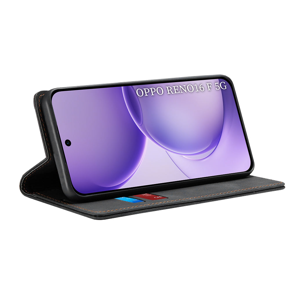 Калъф за Oppo Reno16 F / Reno16 FS, Techsuit, Confy, Черен