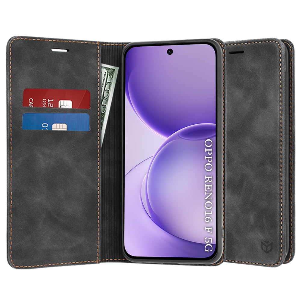 Калъф за Oppo Reno16 F / Reno16 FS, Techsuit, Confy, Черен