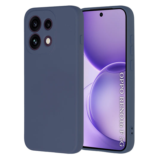 Калъф за Oppo Reno16 F / Reno16 FS, Techsuit, SoftFlex, Тъмносин